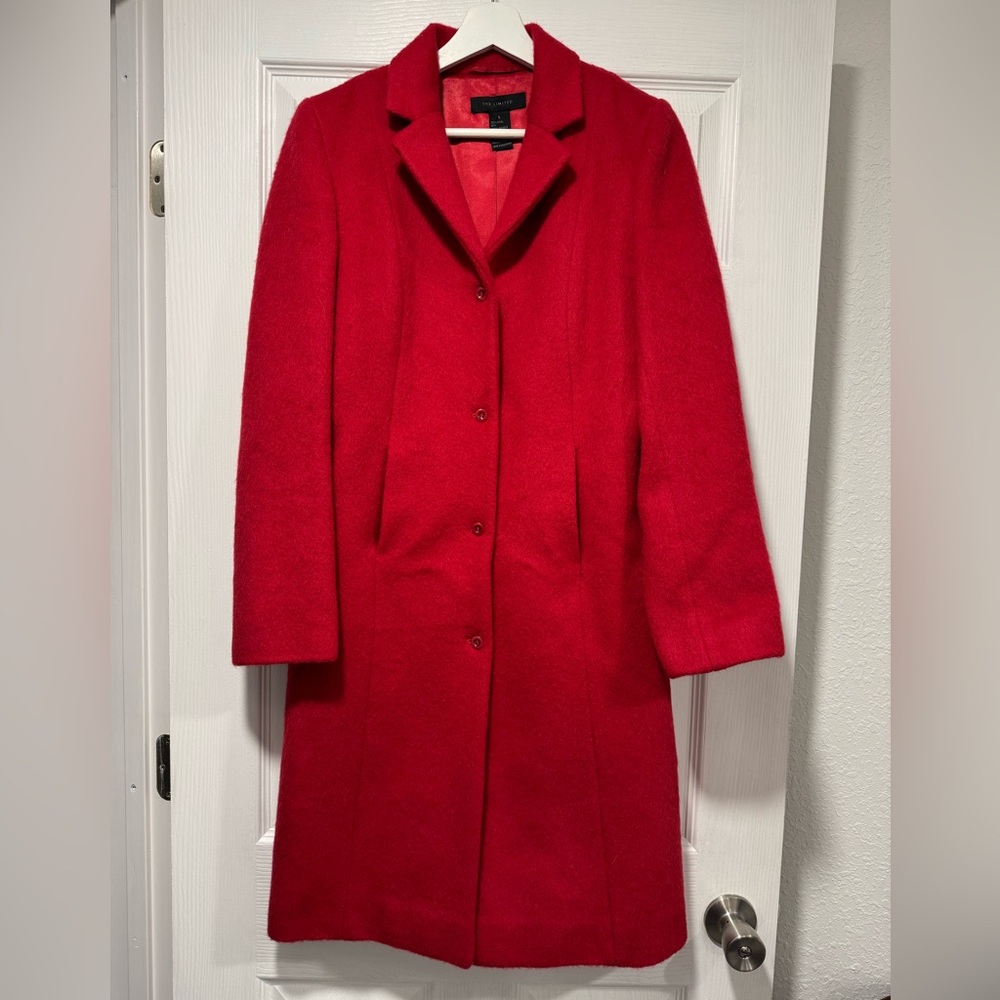 The Limited Mohair Wool Long Coat